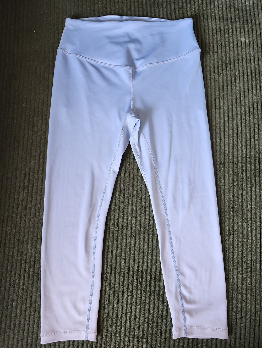 L'URV White High-Waist Performance Leggings